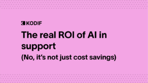 ROI of AI