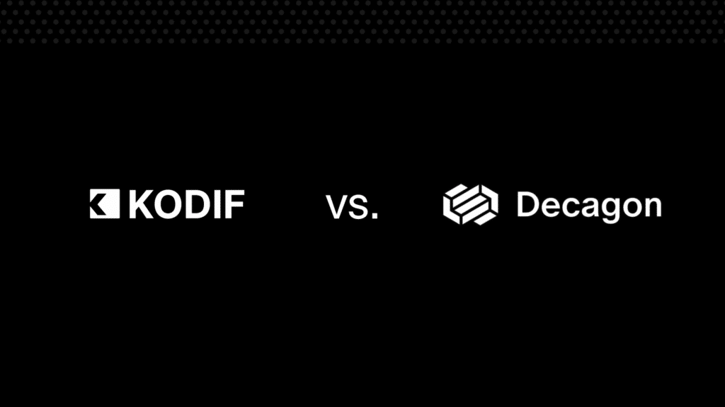Decagon vs KODIF