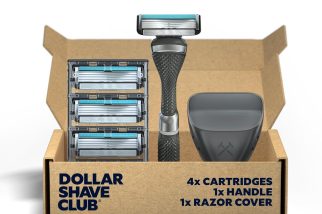 dollar shave club box